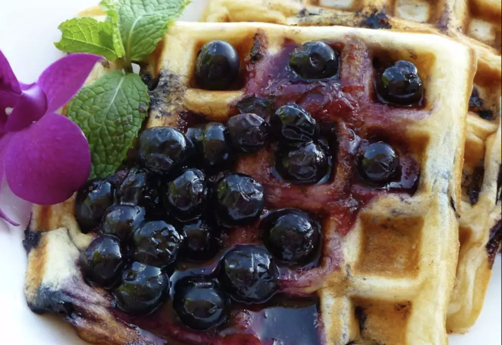 Blueberry Waffles