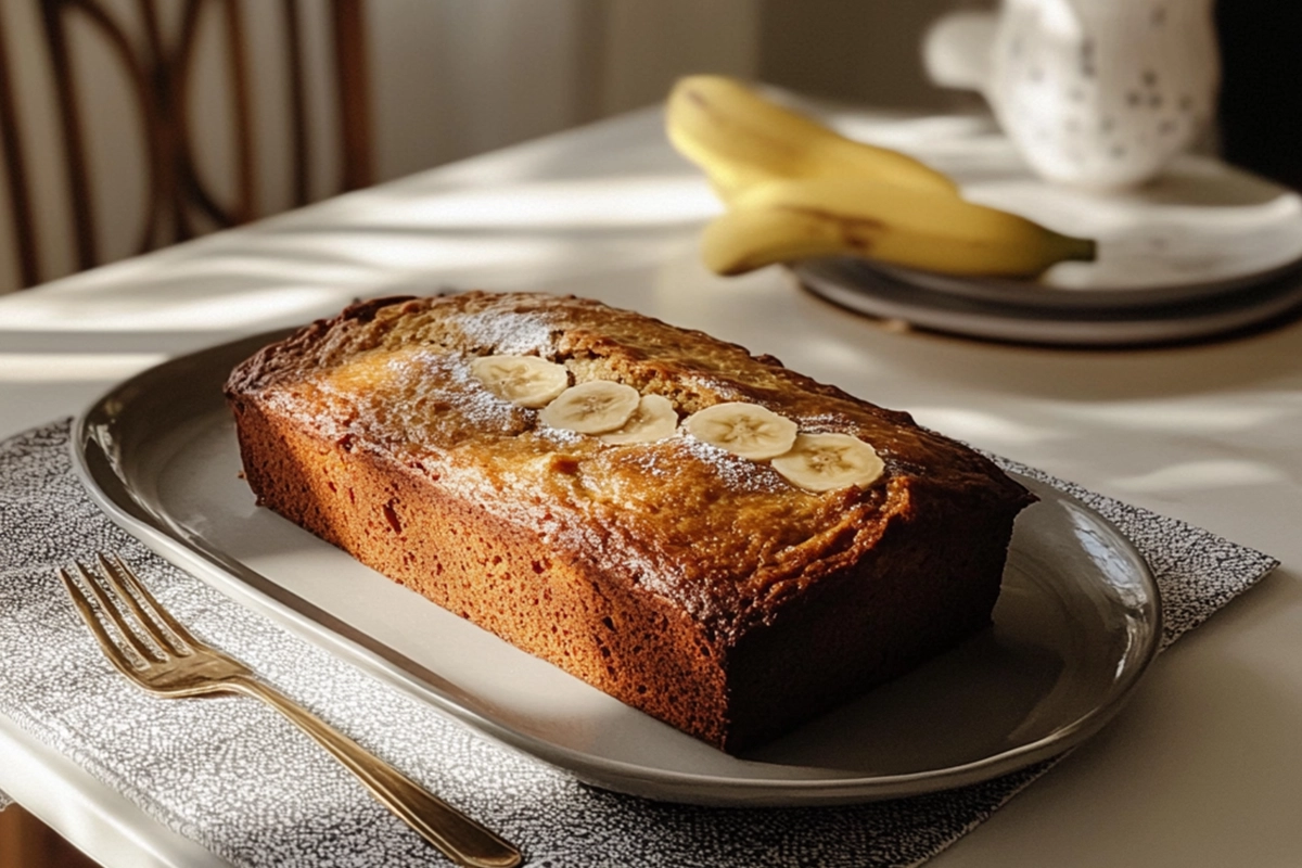 Crockpot Banana Bread