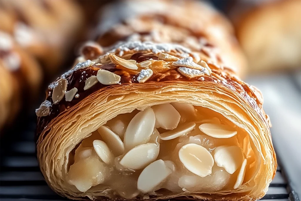 Almond croissant ingredients