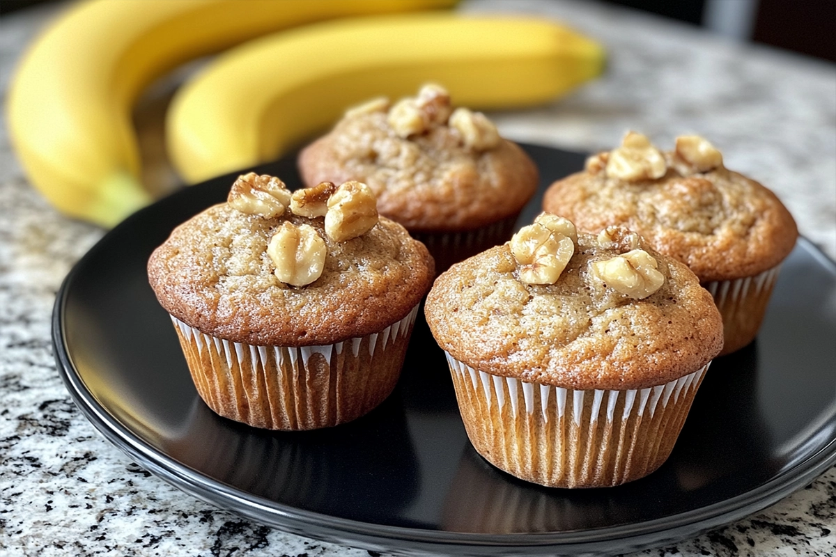 Banana Nut Muffins Recipe