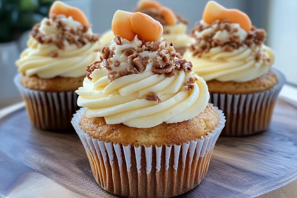 Carrot Cake Cheesecake Cupcakes