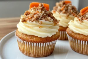 Carrot Cake Cheesecake Cupcakes