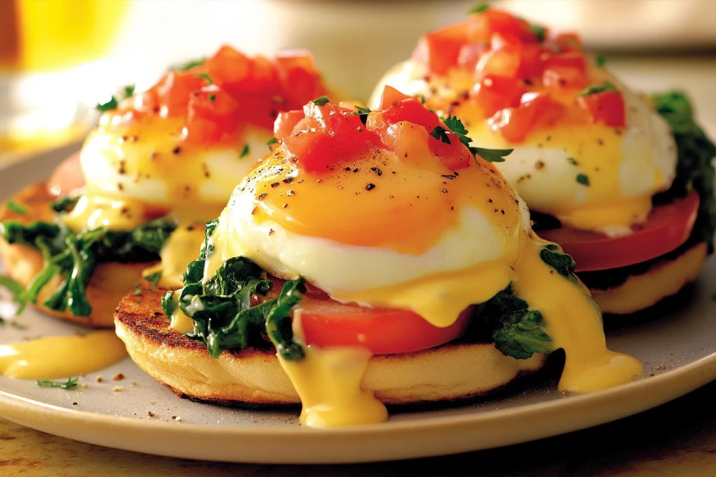 Vegetarian Eggs Benedict Recipe